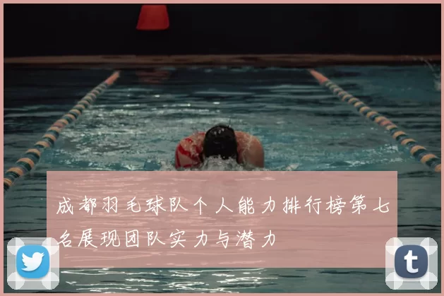 成都羽毛球队个人能力排行榜第七名展现团队实力与潜力