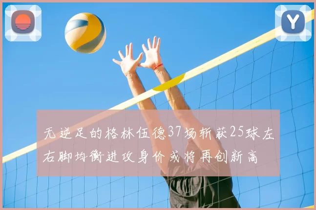 无逆足的格林伍德37场斩获25球左右脚均衡进攻身价或将再创新高